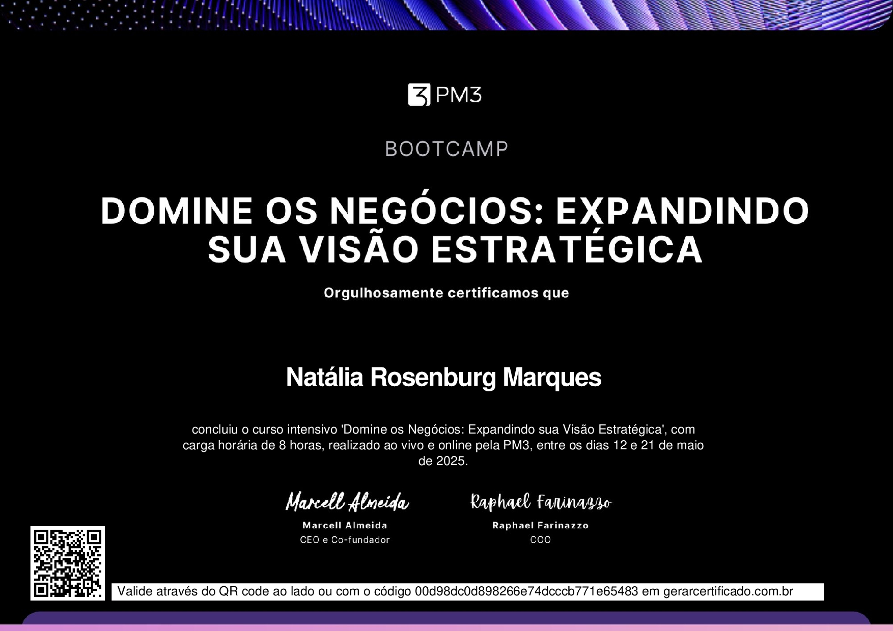 Bootcamp Domine os Negócios: Expandindo sua Visão Estratégica — PM3