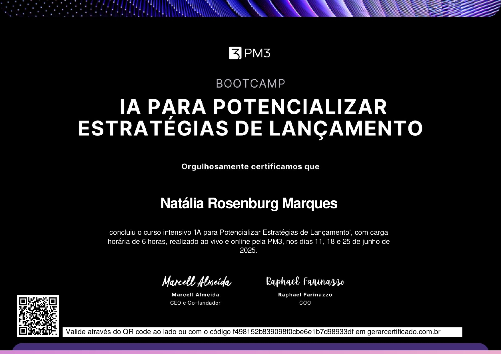 Bootcamp IA para Potencializar Estratégias de Lançamento — PM3