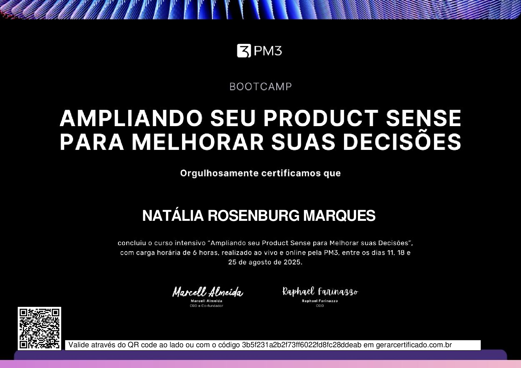 Bootcamp Ampliando seu Product Sense para Melhorar suas Decisões — PM3